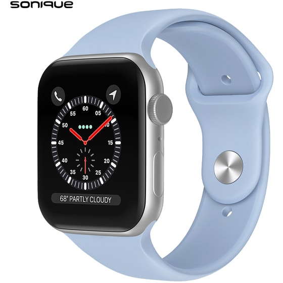 Λουράκι Sonique Σιλικόνης για Apple Watch 49mm - Σιέλ image 1