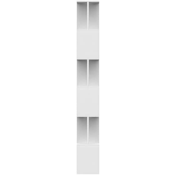 Βιβλιοθήκη VidaXL από Μοριοσανίδα 80x24x192 cm - Λευκό image 3