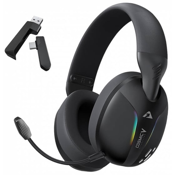 Gaming Set Armaggeddon Cosmic V Ultraclear Gravity + Gaming HeadPhone Stand Armaggeddon HPX-100B - Black image 2