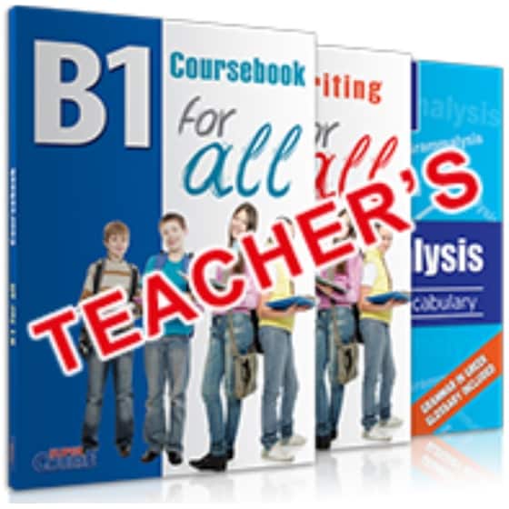 B1 For All: Πακέτο Βιβλίων Καθηγητή image 0
