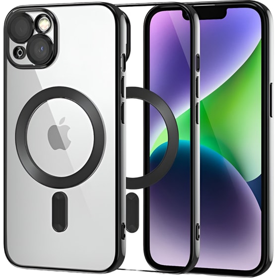 Θήκη Apple iPhone 14 - Tech-Protect MagShine MagSafe με πλαίσιο κάμερας - Black image 0