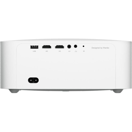 Wanbo X2 Max Projector Λάμπας Led Με Wi-fi Και Ενσωματωμένα Ηχεία Λευκός image 3