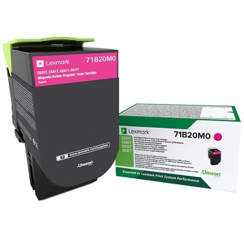 LEXMARK Toner Lexmark 71B20M0 - Magenta