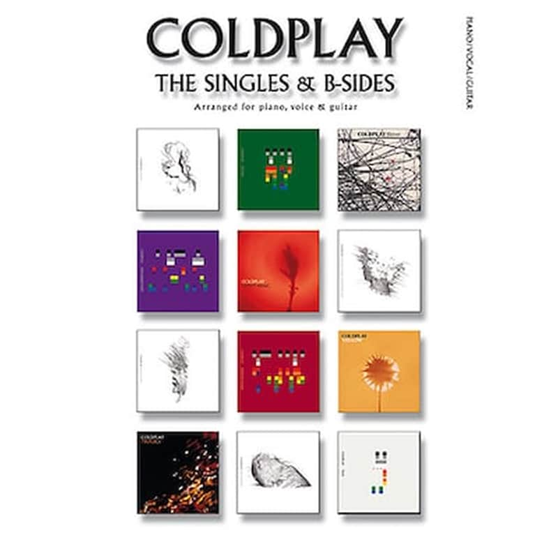 WISE PUBLICATIONS Βιβλίο Για Πιάνο, Κιθάρα, Φωνή Wise Publications Coldplay: The Singles - B-sides