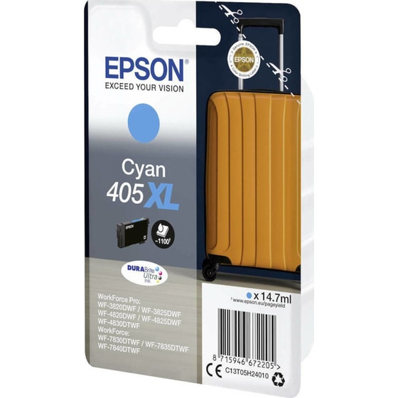 Epson 405XL Κυανό Μελάνι Εκτυπωτή T05H240 image 1