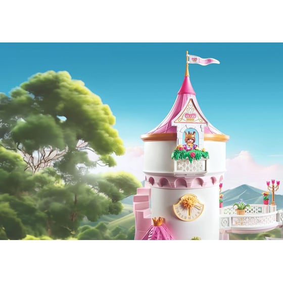 Playmobil Princess Magic Ονειρικό Παλάτι Με Βασιλιά Και Βασίλισσα (71845) image 7