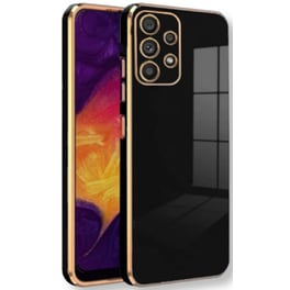 Θήκη Samsung Galaxy A72 - Bodycell Gold Plated - Μαύρο