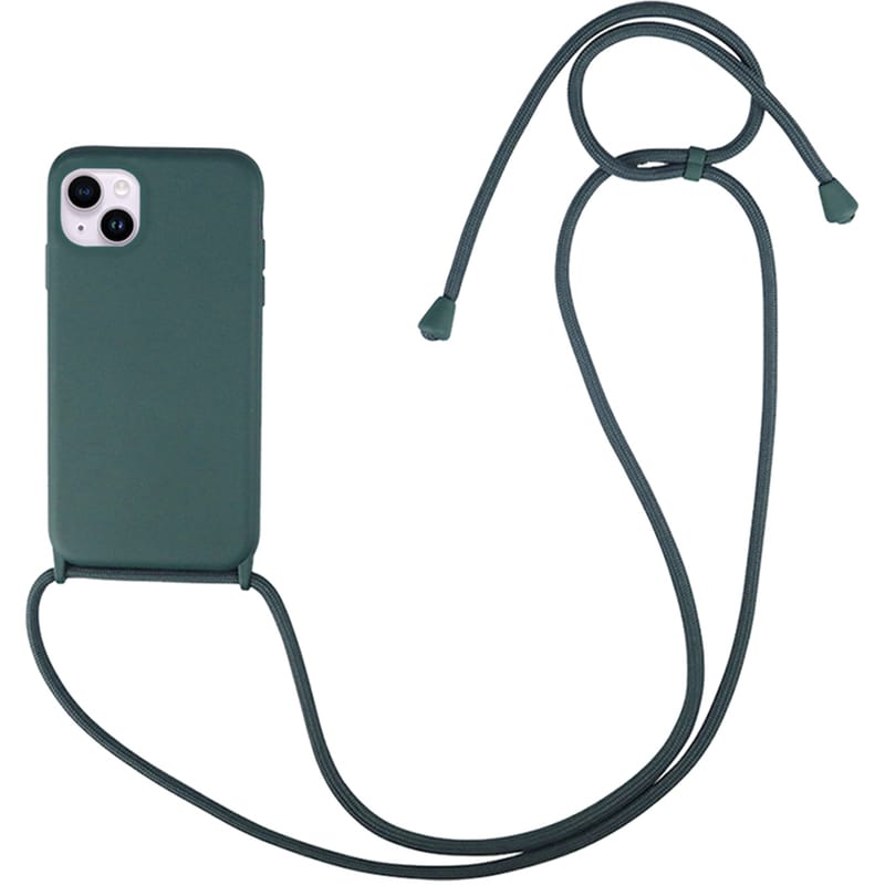 Θήκη Apple iPhone 14 - My Colors CarryHang Strap - Πράσινο Σκούρο