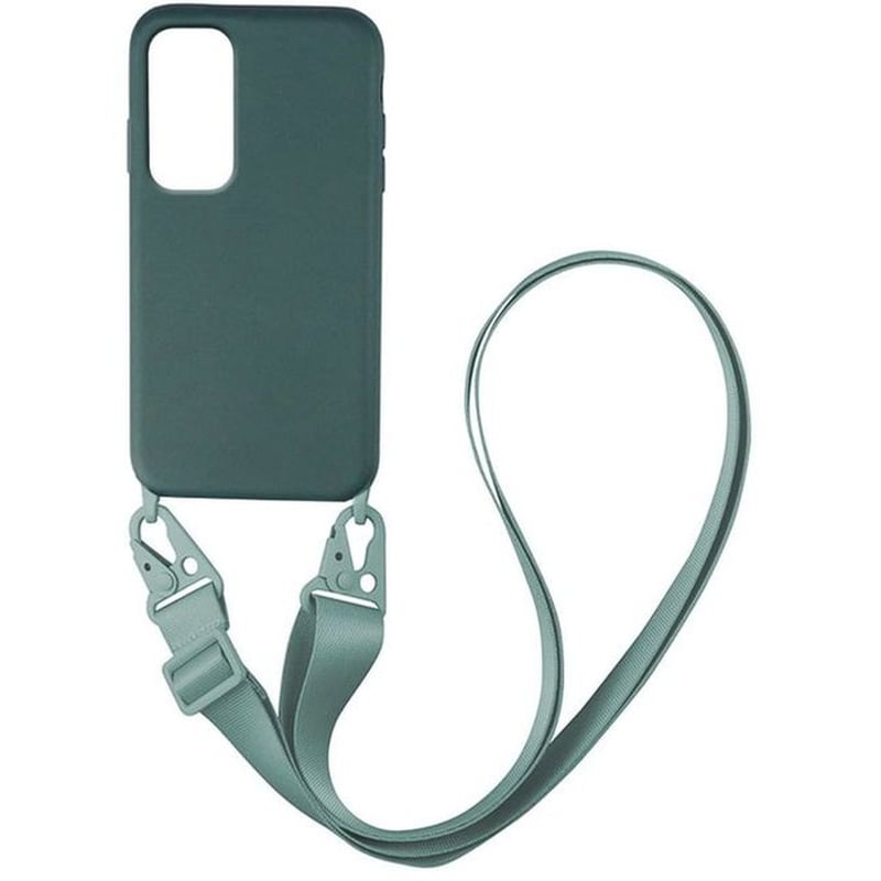 Θήκη Samsung Galaxy S20 FE 4G/Galaxy S20 FE 5G - Sonique Carryhang Liquid Silicone Strap - Πράσινο