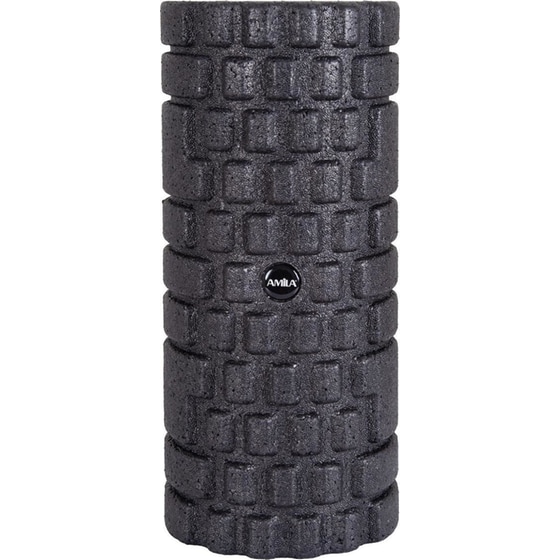 Foam Roller Amila Spike 96818 από EPP 14x32 cm - Μαύρο image 1