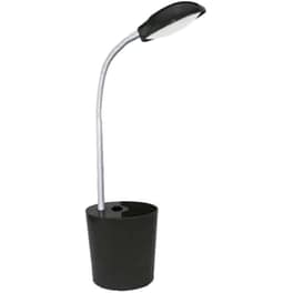 Φωτιστικό Γραφείου Aca Decor Hullen LED 4000K Μεταλλικό με Μολυβοθήκη 11x21.5x49 cm - Μαύρο