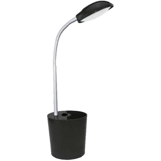 Φωτιστικό Γραφείου Aca Decor Hullen LED 4000K Μεταλλικό με Μολυβοθήκη 11x21.5x49 cm - Μαύρο image 0