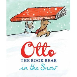 Otto the Book Bear in the Snow