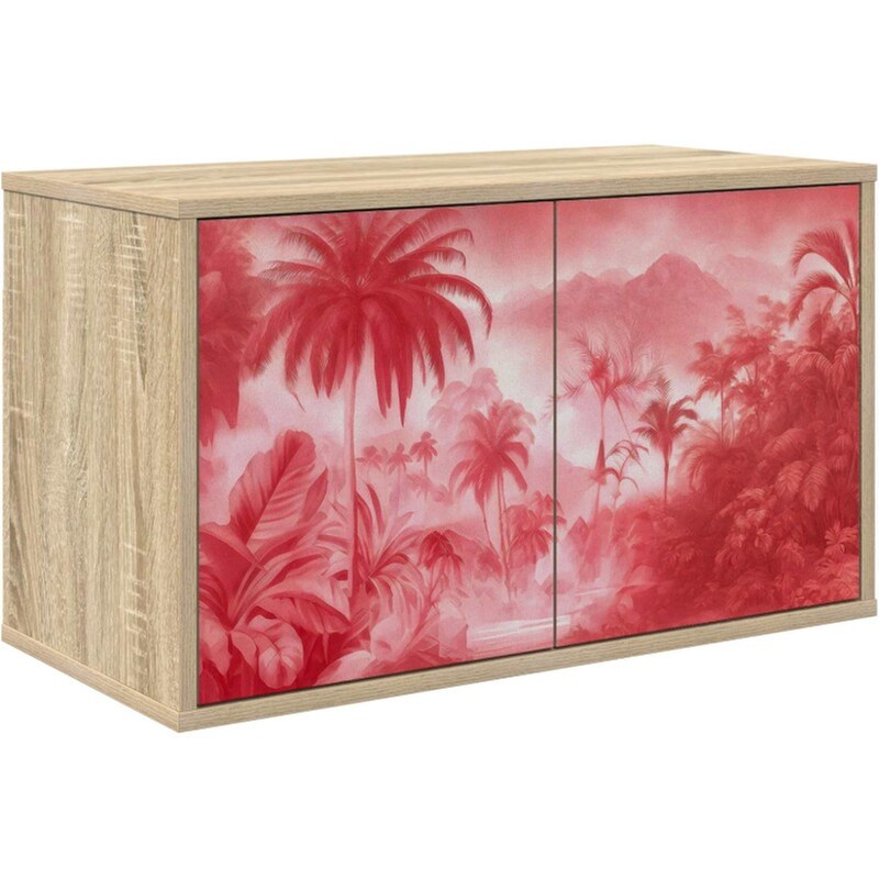 Έπιπλο Τηλεόρασης VidaXL AACHEN Επιτοίχιο 69 x 33 x 40 cm - Sonoma Δρυς