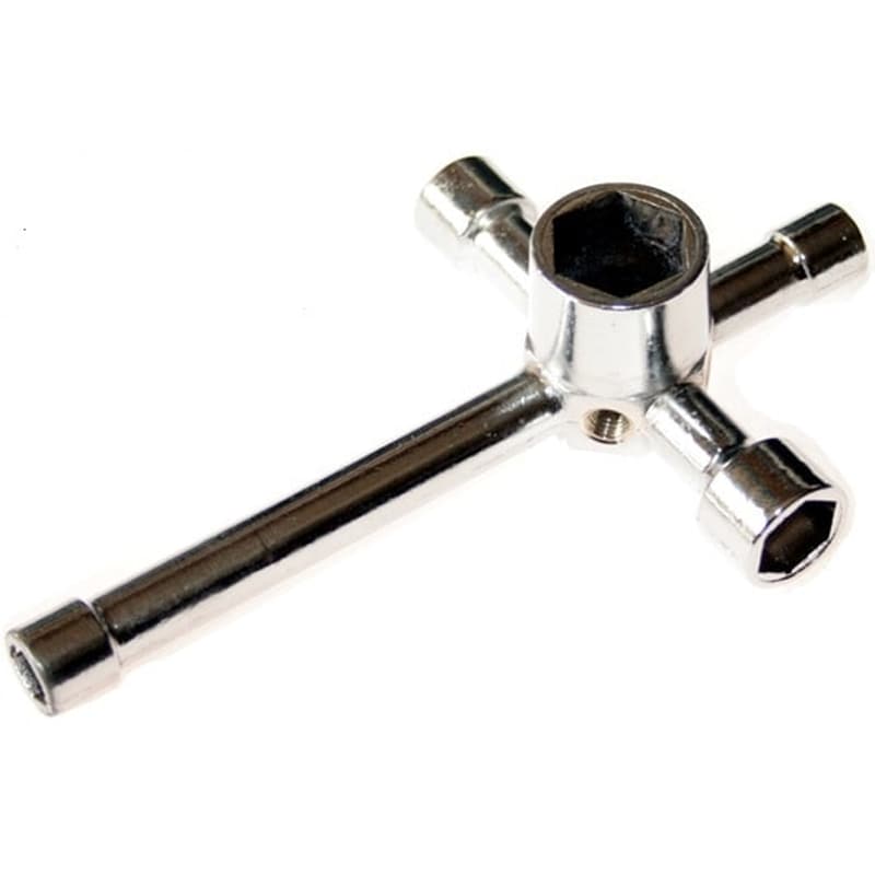 Cross-wrench ( 7/8/10/12/17 Mm ) - For Glow Plug
