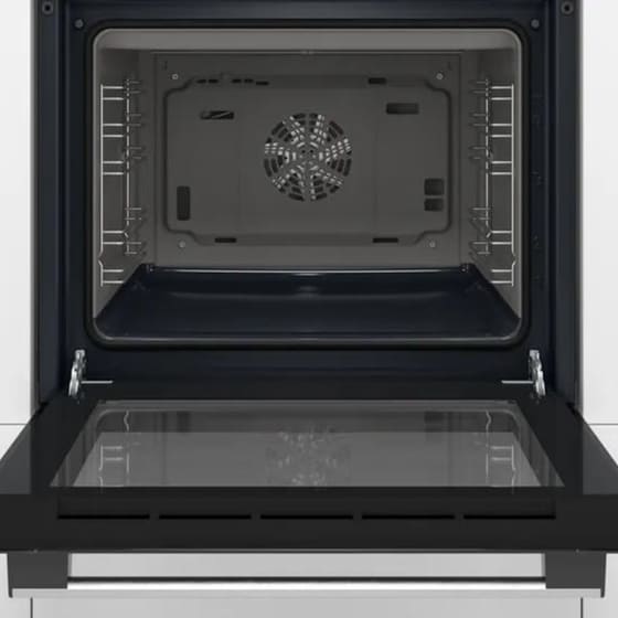 BOSCH HBF154BS0 66 Lt Inox Εντοιχιζόμενος Φούρνος Άνω Πάγκου image 1