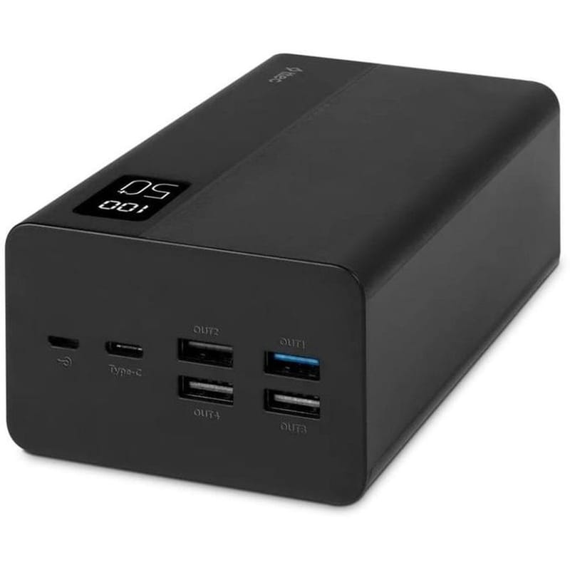 TTEC Powerbank TTEC Recharger Mega 50.000mAh - Μαύρο