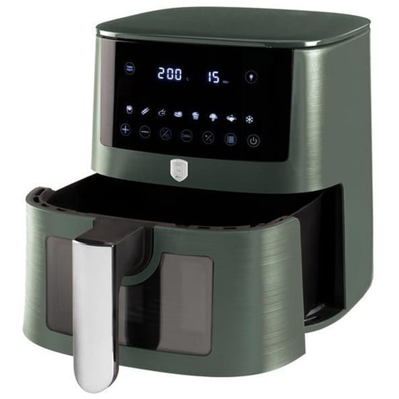 BERLINGER HAUS BH-9709 με Αποσπώμενο Κάδο 1400 W 5 L Πράσινο Φριτέζα Αέρος image 1