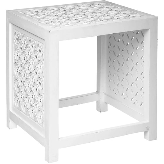 Σετ Τραπεζάκια Σαλονιού Spitishop A-s Fanny από MDF 179116 2 Τμχ - Λευκά image 2