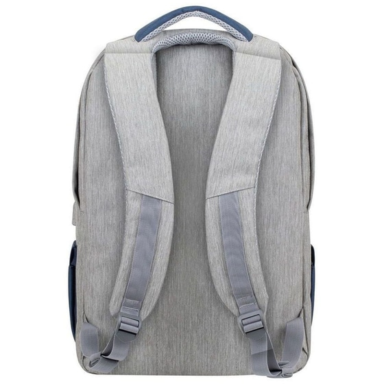 Τσάντα Backpack Rivacase Prater 17.3" Grey/Dark Blue image 2