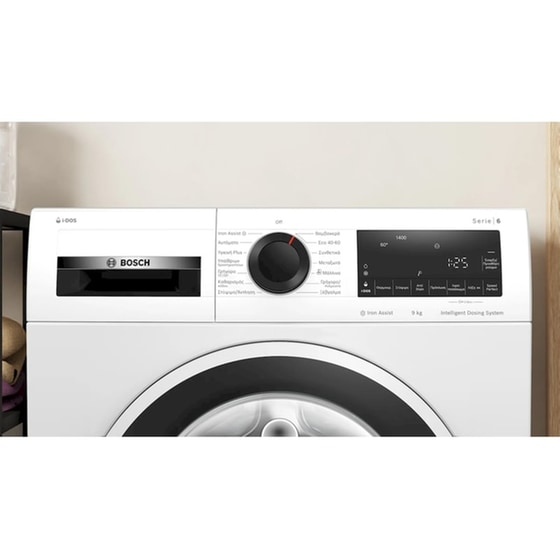 BOSCH WGG244FGGR 9 kg 1.400 Στροφές με ActiveWater Plus Λευκό Πλυντήριο Ρούχων image 5