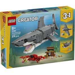 LEGO® Creator Fierce Shark with a Treasure Chest (31381)