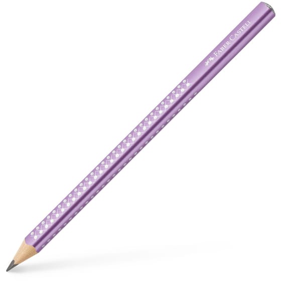 Μολύβι Faber Castell Jumbo Sparkle ΙΙ μεταλλικό βιολετί image 1
