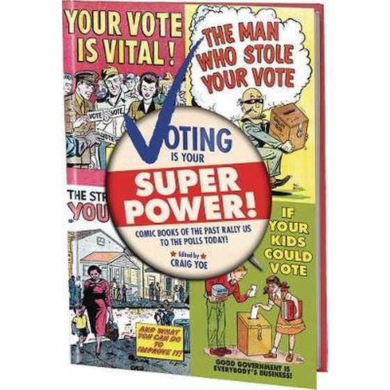 Voting is Your Super Power Graphic Novella image 0