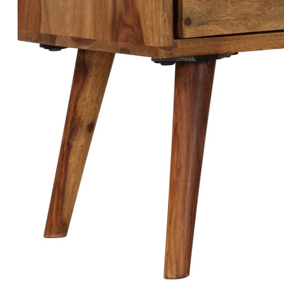 Έπιπλο Τηλεόρασης VidaXL Ξύλινο 140x30x40cm - Kαφέ/Λευκό image 8
