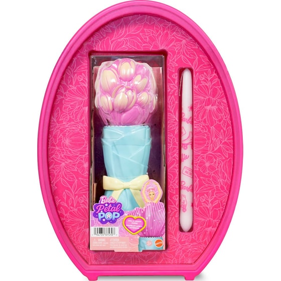 Παιχνιδολαμπάδα Barbie Metal Pop: Ροζ Τουλίπα image 0