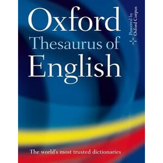 Oxford Thesaurus of English image 0