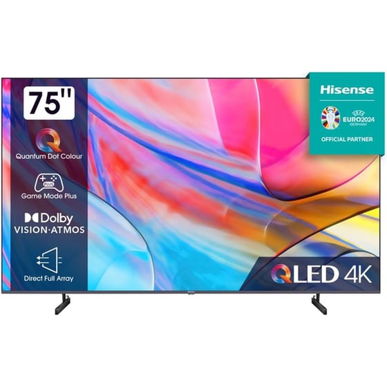 Τηλεόραση Hisense QLED 75" 4K Smart 75A7KQ image 0