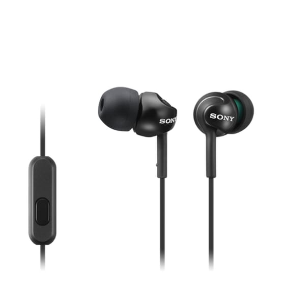 Ακουστικά Handsfree Sony MDR-EX110AP 3.5mm Jack - Μαύρο image 2