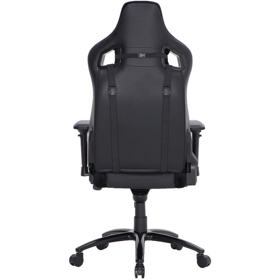 Gaming Καρέκλα Γραφείου SteelPlay SGC02 από Τεχνητό Δέρμα - Μαύρο/Μπλε image 2