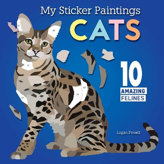 My Sticker Paintings: Cats image 0