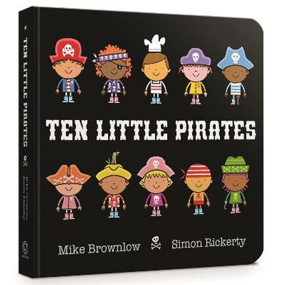 Ten Little Pirates Board Book image 0