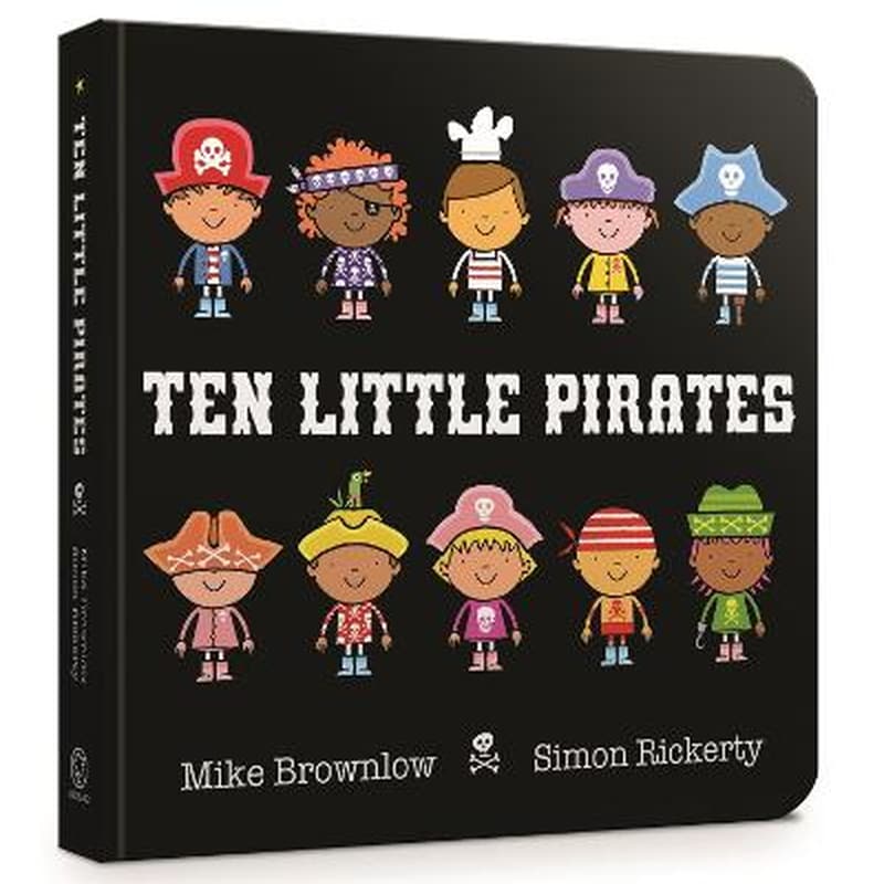 Ten Little Pirates Board Book