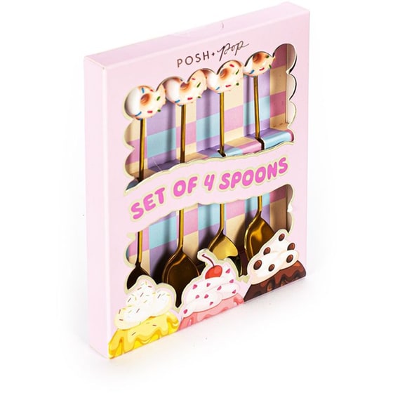Κουτάλια Posh+Pop Donut (4 Τεμάχια) image 2