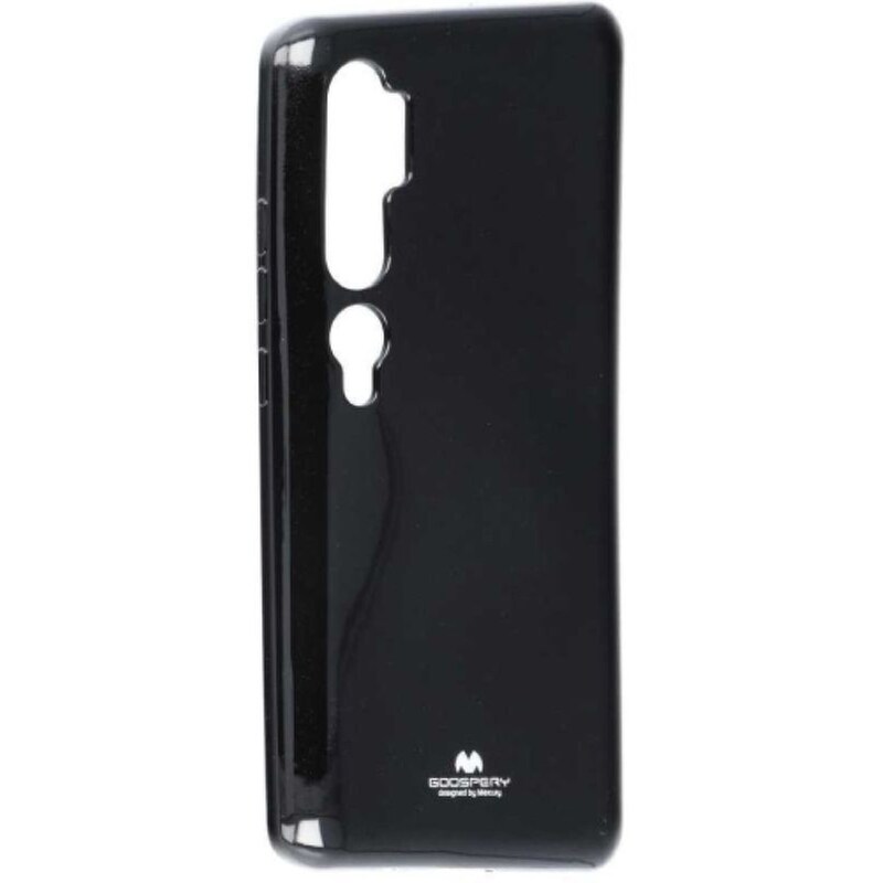 JELLY Θήκη Σιλικόνης Jelly Case Ισχυρής Αντοχής Μαύρη (xiaomi Mi Note 10 / 10 Pro) + Δωρο Touchpen