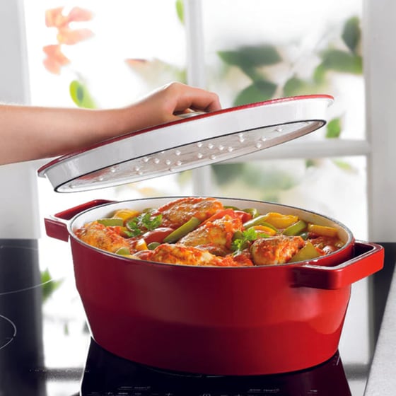 Κατσαρόλα - Γάστρα PYREX 305002 33 cm Κόκκινο image 5