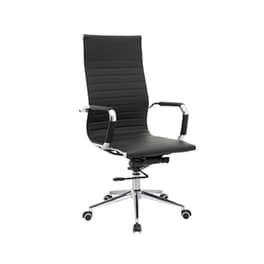 Καρέκλα Διευθυντική Woodwell BF3300 από Τεχνητό Δέρμα - Μαύρη