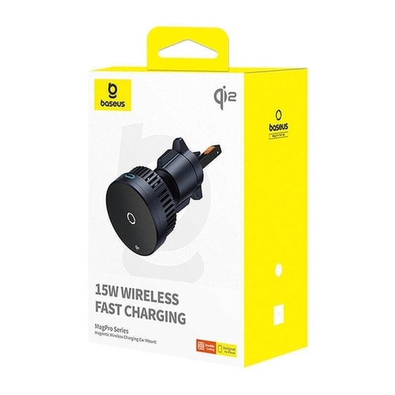 Βάση Στήριξης Αυτοκινήτου Baseus MagPro Qi2 15W - Black image 6