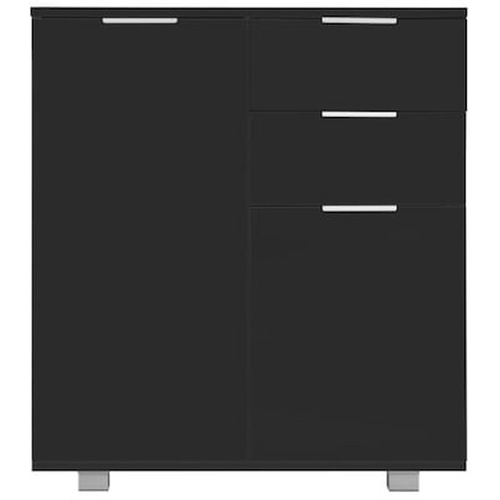 Έπιπλο Τηλεόρασης VidaXL από Μοριοσανίδα 71x35x76cm - Μαύρο image 4