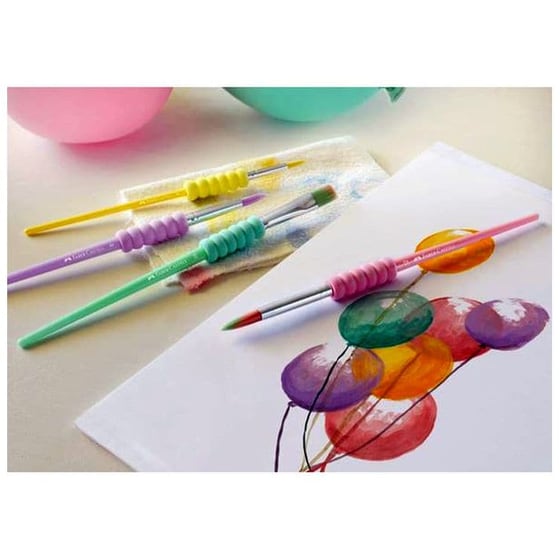 Πινέλα Faber Castell (4 Τεμάχια) image 2