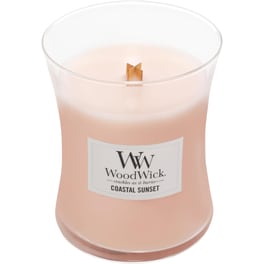 Αρωματικό Κερί Woodwick Medium Coastal Sunset - Ροζ