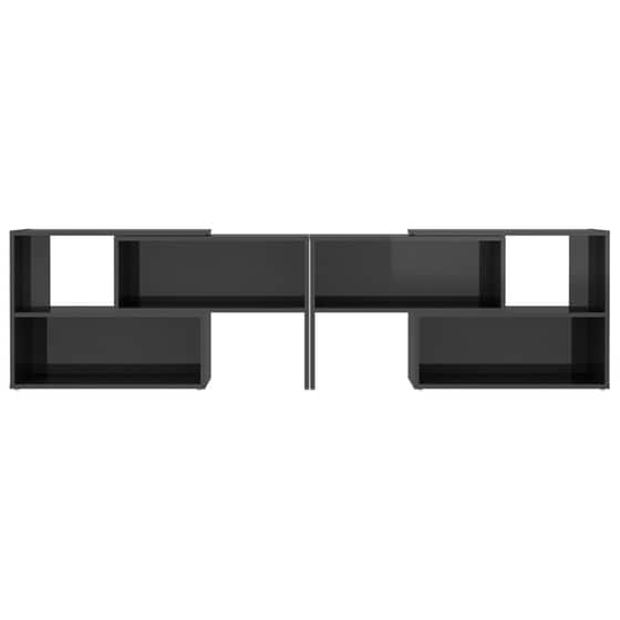 Έπιπλο Τηλεόρασης VidaXL από Μοριοσανίδα 149x30x52 cm - Γκρι image 4