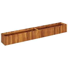 Vidaxl Ζαρντινιέρα Κήπου 200 X 30 X 25 Εκ. Από Μασίφ Ξύλο Ακακίας