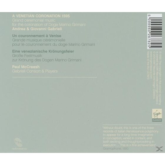 A Venetian Coronation 1595 image 3