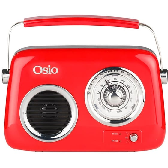 Φορητό Radio Osio OPR-3040R - Κόκκινο image 0