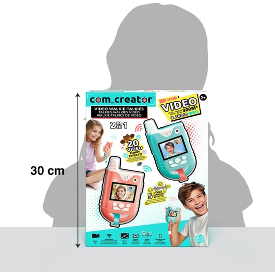 Com Creator Σετ 2 Walkie Talkie με Video Creator image 5